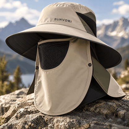 Sunvori UPF 50+ Outdoor Sun Hat – Beige