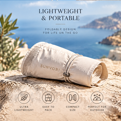 Sunvori UPF 50+ Outdoor Sun Hat – Off White