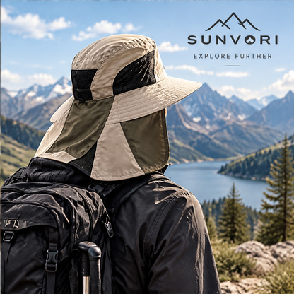 Sunvori UPF 50+ Outdoor Sun Hat – Beige