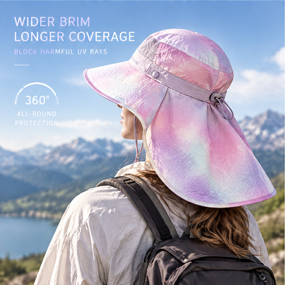 Sunvori UPF 50+ Sun Hat – Iridescent Pink